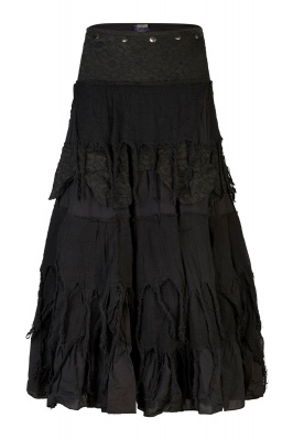 Steampunk wrap skirt