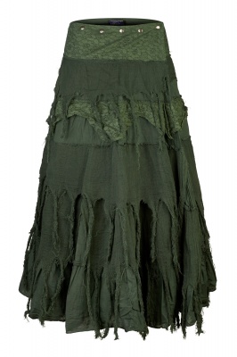 Steampunk wrap skirt