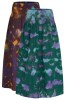 Long tie dye maxi skirt with pockets