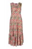 Long frilly bohemian style dress - Pink colour only