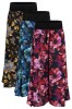 Floral palazzo trousers with pockets