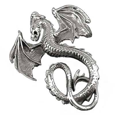 Silver DRAGON pendant