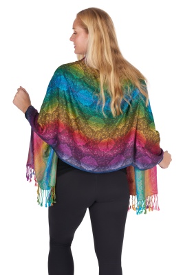 Pashmina Shawl Amazon Uk Scarf Pashmina Shawl Rainbow Scarves