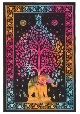 Elephant and Tree Wallhanging