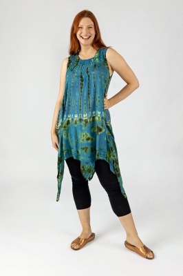 Cecily Tie Dye Dress | Boho Rayon Maxi Dress Cecily Tie Dye Dress | Boho Rayon Maxi Dress