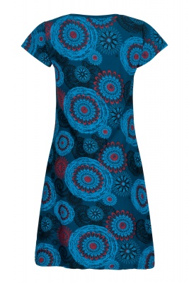 Mandala print short sleeve dress - last few left