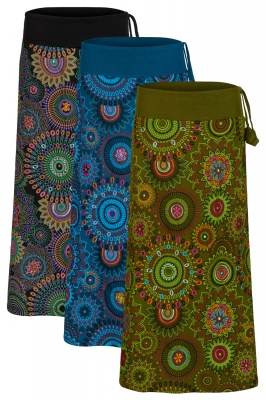 Mandala print Top and Skirt bundle