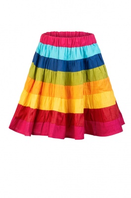 Children rainbow skirt