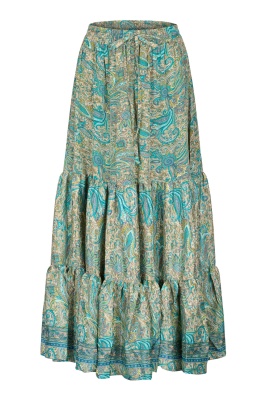 Wicked Dragon Clothing - Zephyr silky tiered whimsy skirt