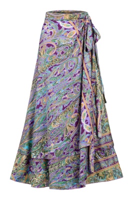 スカート Wrap Silk Blend Skirt Darla Wrap Midi Skirt – VICI