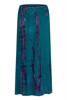 Long tie dye skirt