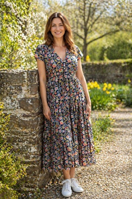 chinese dress ladies 70s Groovy Sun Hippie Dress Womens Off The Shoulder Wrap Long Dress main image 1
