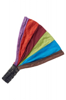 Rainbow hippie headband / bandana