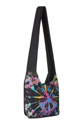 Wicked Dragon Clothing - Funky mushroom tie dye shoulder bag
