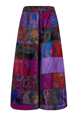 Buy Women Girl Smocked Waist Baggy Boho Yoga Harem Pants Kids Summer Casual Hippy  Trousers Online at desertcartINDIA