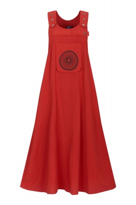 Long pinafore deals dress online