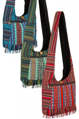 fabric hippie bag