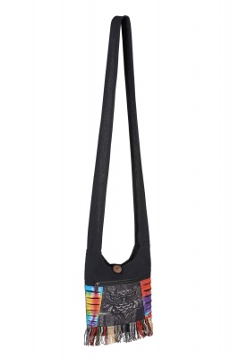 Small over the shoulder hippie bag