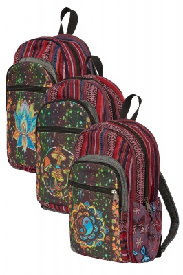 Colourful backpack outlet