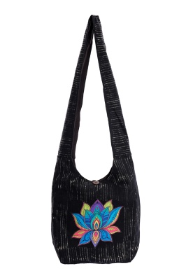 Wicked Dragon Clothing - Funky mushroom tie dye shoulder bag