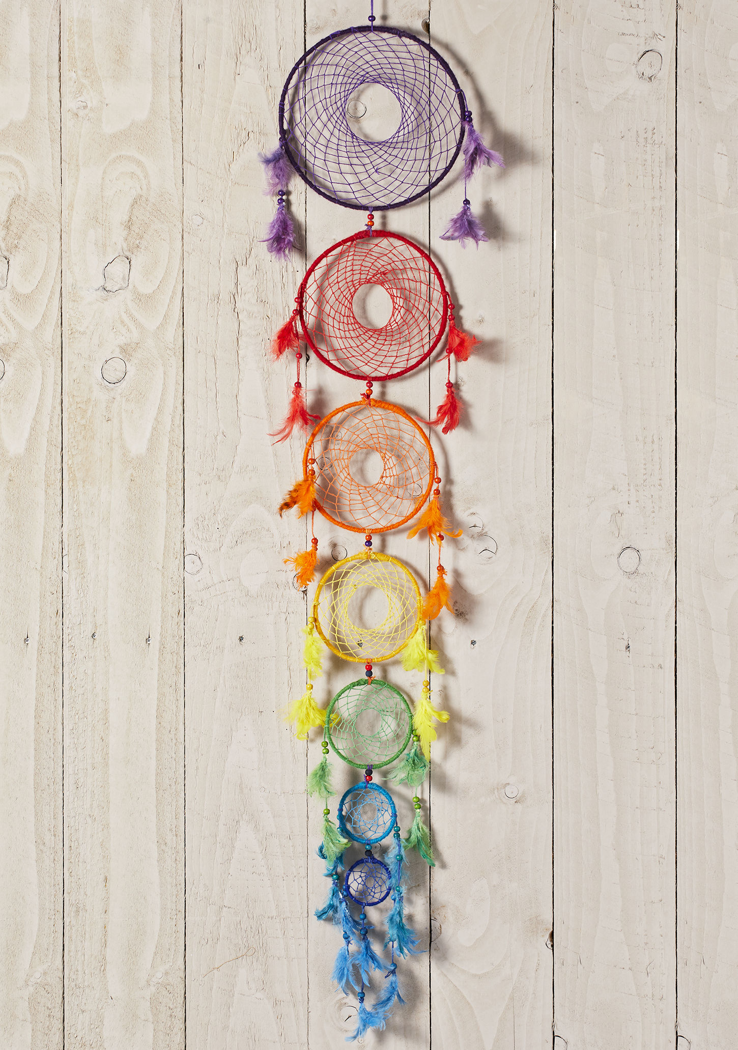 Rainbow Chakra Dream Catchers
