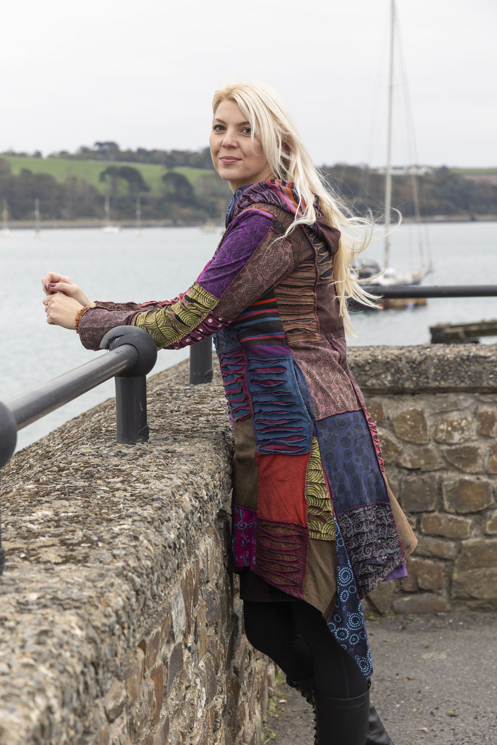 Wicked Dragon Clothing - Anandi Pixie Hem Patchwork Jacket – Boho