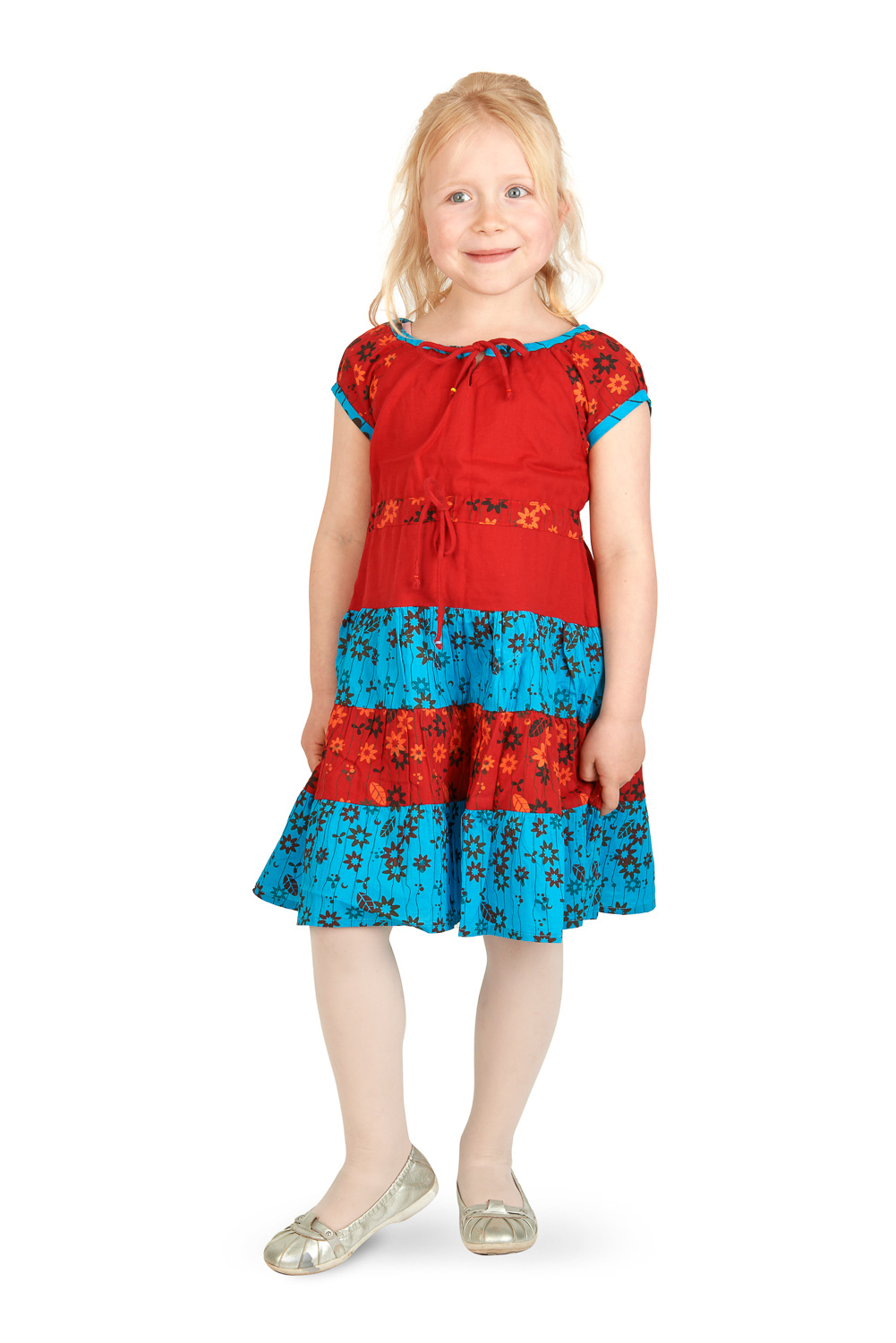 Children floral print dress