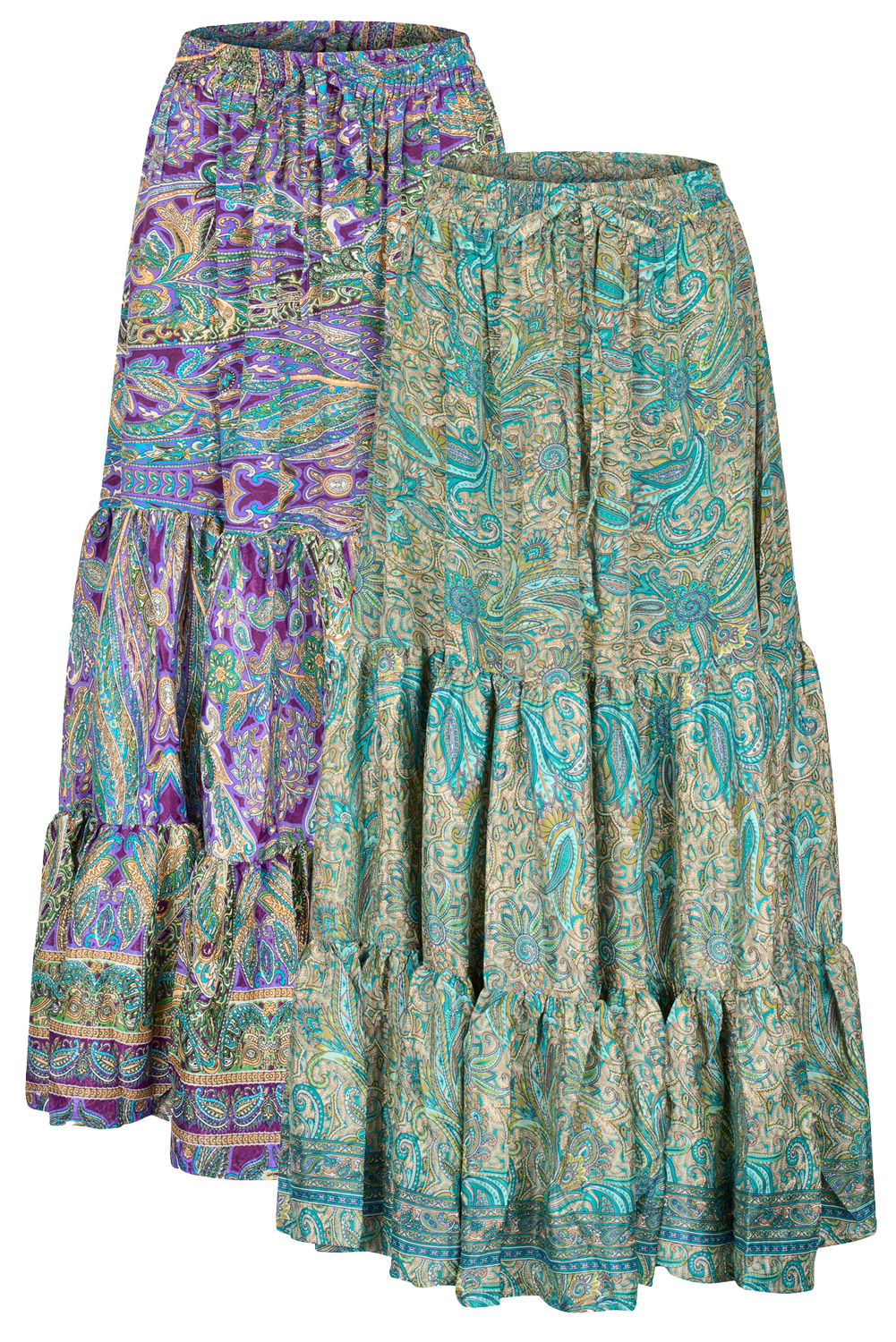 Green Whimsy Tiered Midi Dress Green Whimsy Tiered Midi Dress
