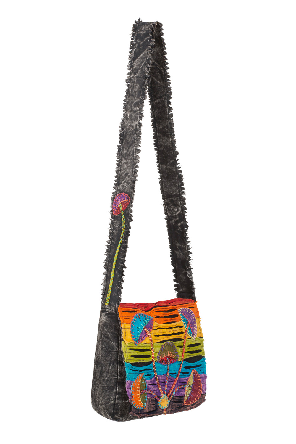 Funky mushroom shoulder bag