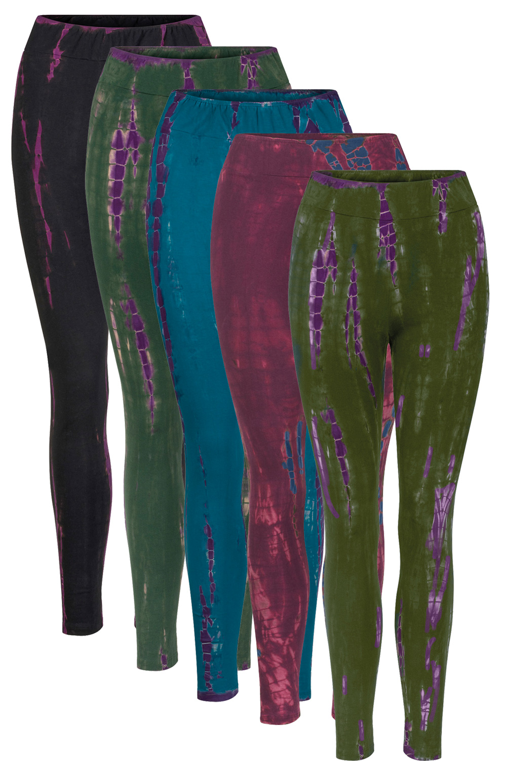 Tie dye Leggings- Like a Leopard main image 1