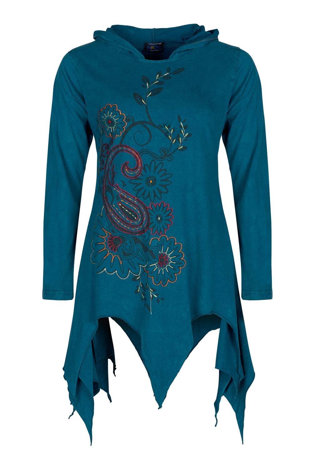 Wicked Dragon Clothing Arwen hooded pixie top