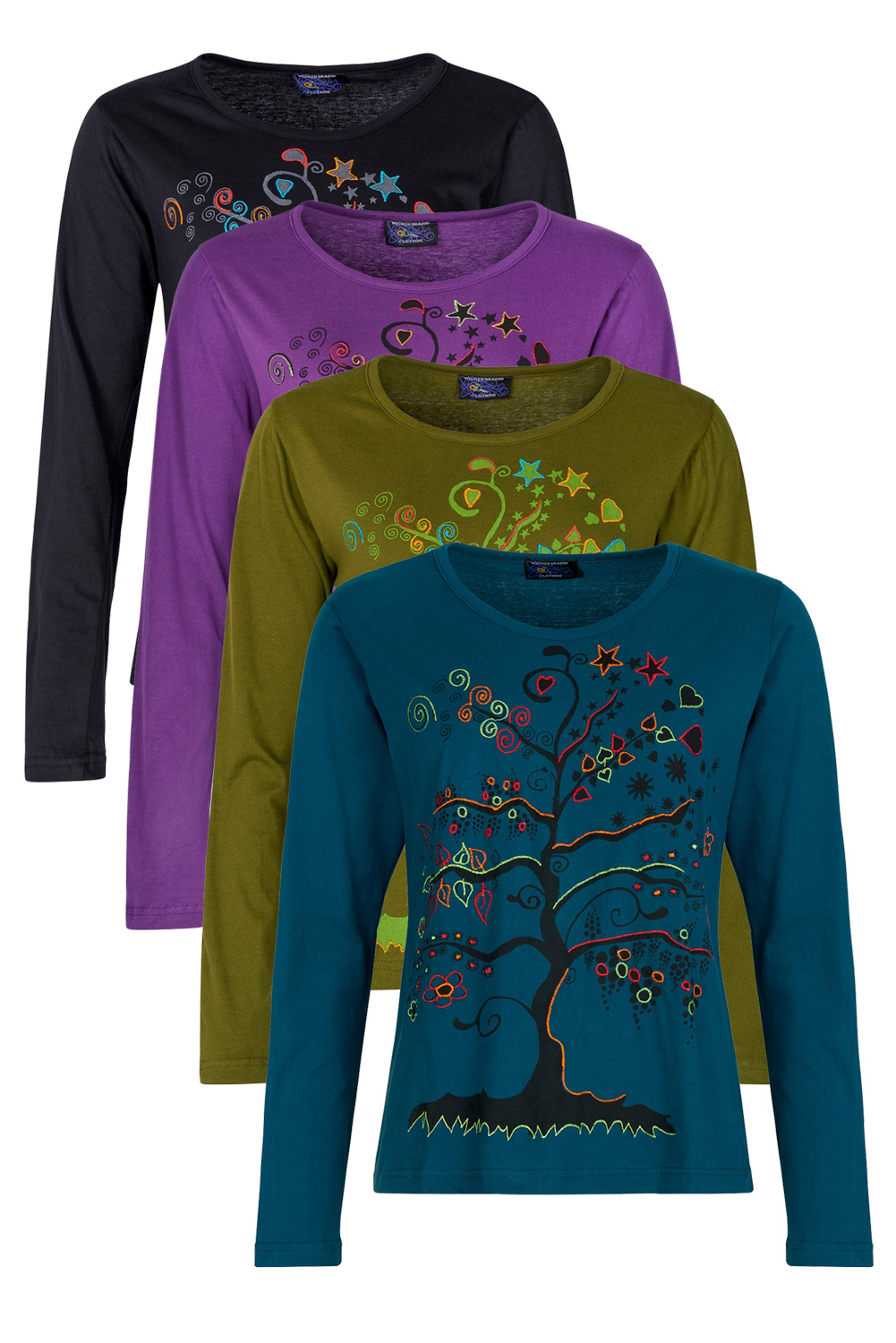 Tree of Life long sleeve top