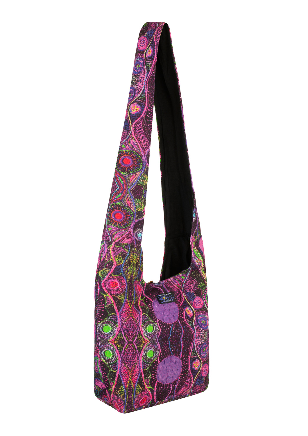 Wicked Dragon Clothing - Screen printed shoulder bag