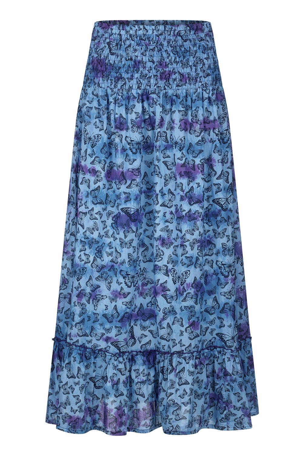 Volcom Womens Wicked Lightning Maxi Skirt (Blue Sapphire) main image 0